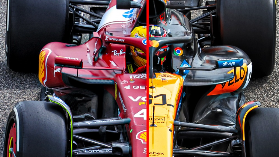 Ferrari and McLaren